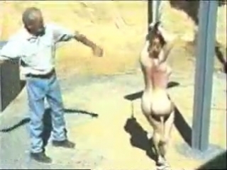 an outdoor whipping